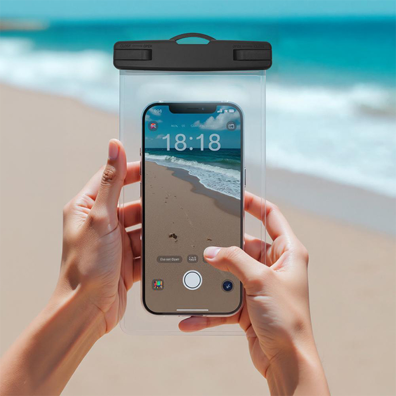 Fishing Kayak Inflatable - Waterproof Transparent Cellphone Pouch Underwater Cellphone