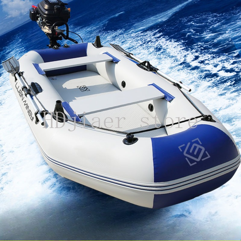 Fishing Kayak Inflatable - Inflatable Boat with Hard Bottom Thickened