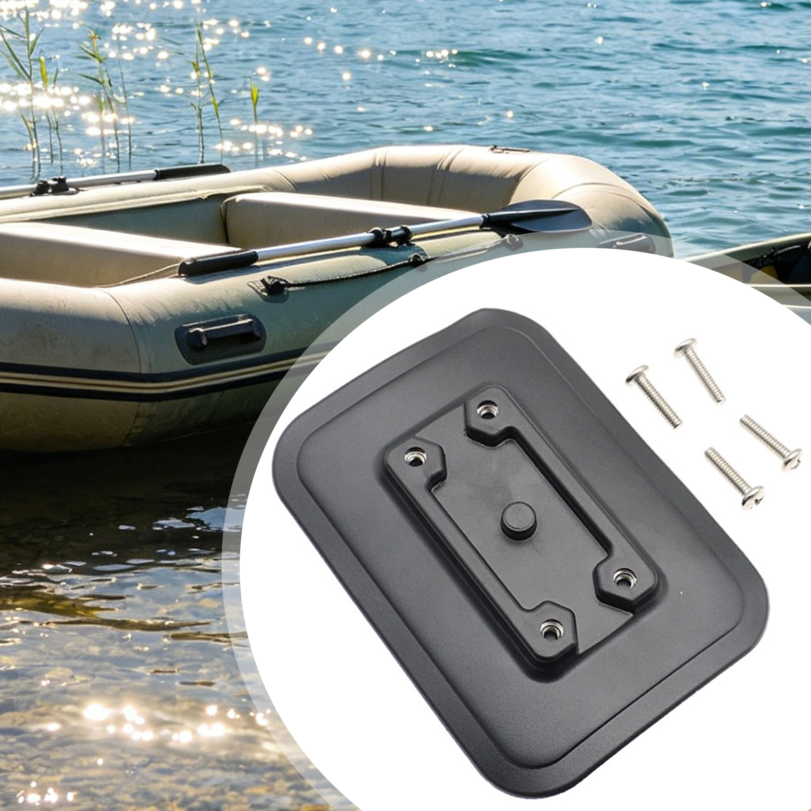 1 Set Inflatable Boat Fishing  - Fishing Kayak Rod Holder recensione e prezzo