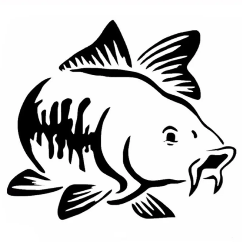 Car Sticker Cartoon Carp Fishi - Fishing Kayak Sit On Top recensione e prezzo