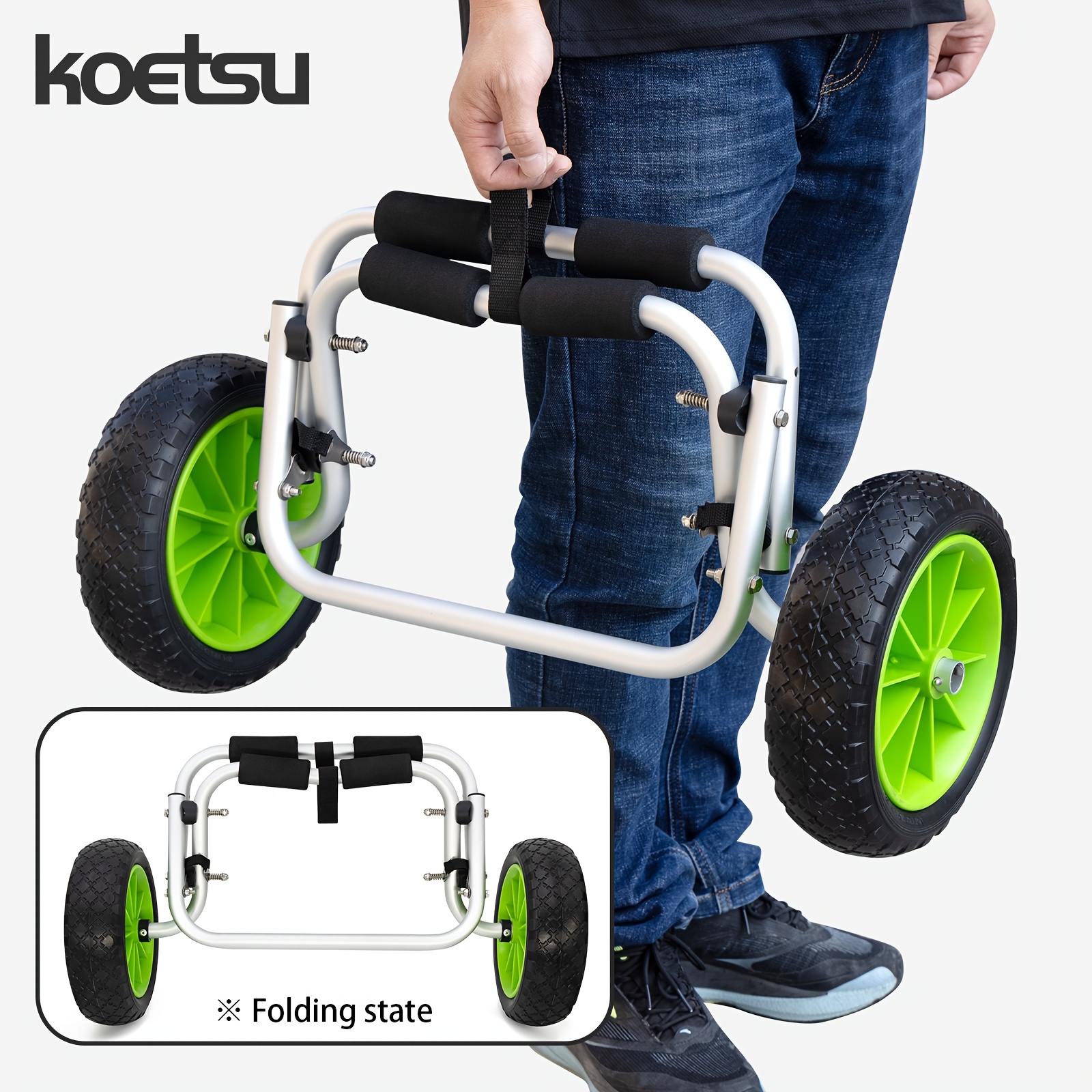 KOETSU Paddle Board Transport  - Fishing Kayak Cart recensione e prezzo