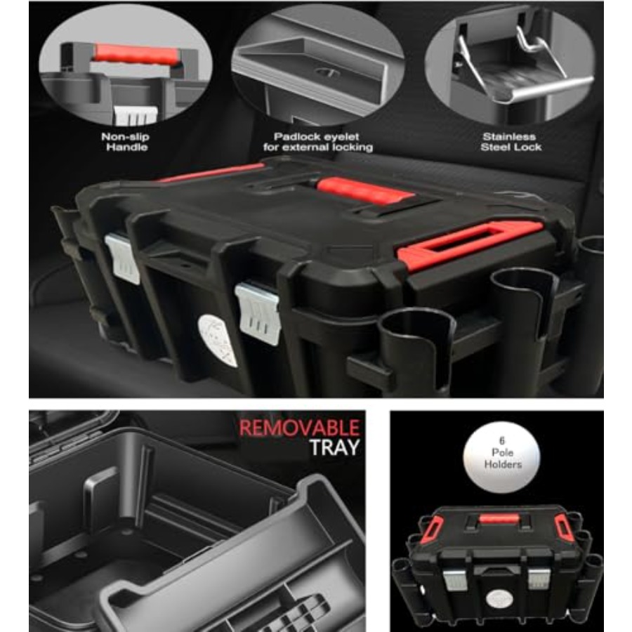 Kayak Fishing Crate - 6 Integr - Fishing Kayak Crate recensione e prezzo