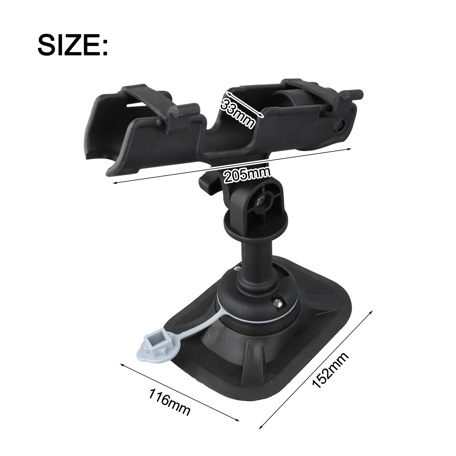 Adjustable Removable Fishing R - Fishing Kayak Rod Holder recensione e prezzo