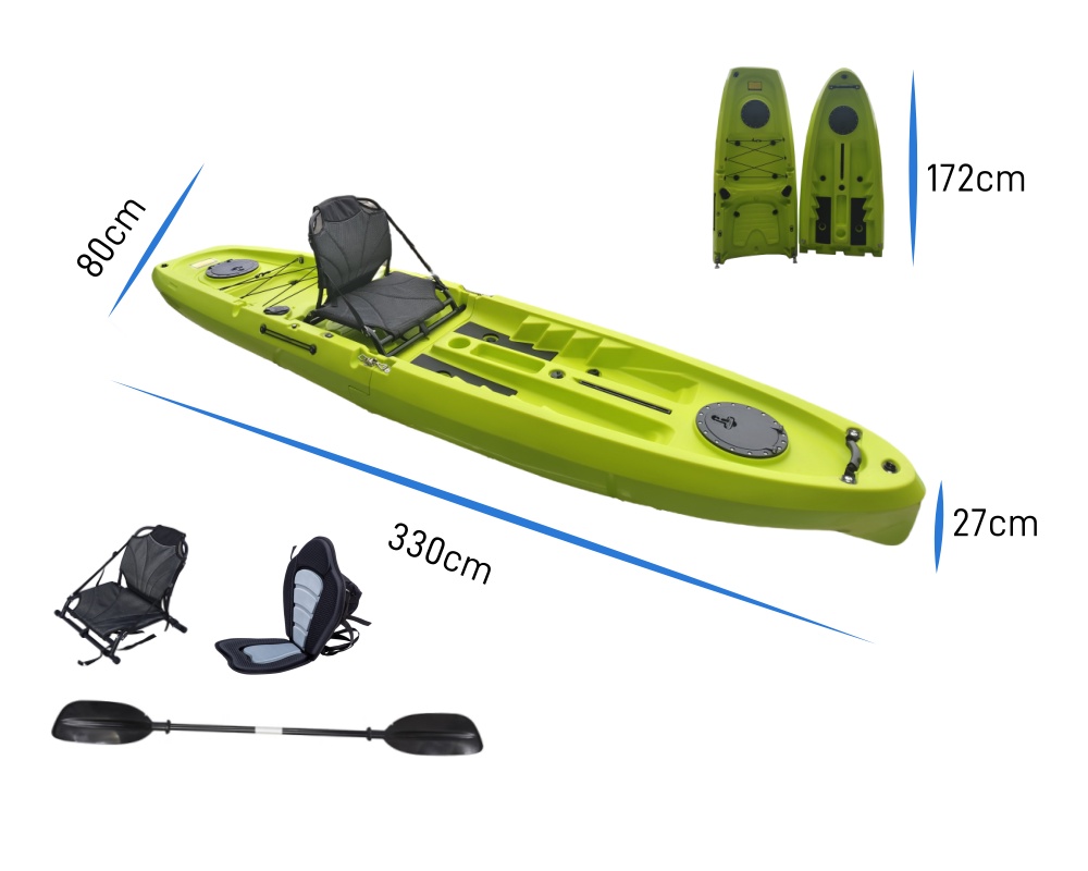 2025 NEW Modular Kayak 11ft Si - Fishing Kayak Sit On Top recensione e prezzo