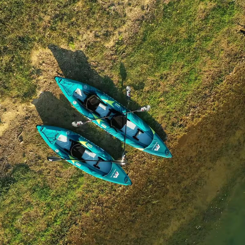 Canoe Kayak Inflatable Boat 1- - Fishing Kayak Paddle recensione e prezzo