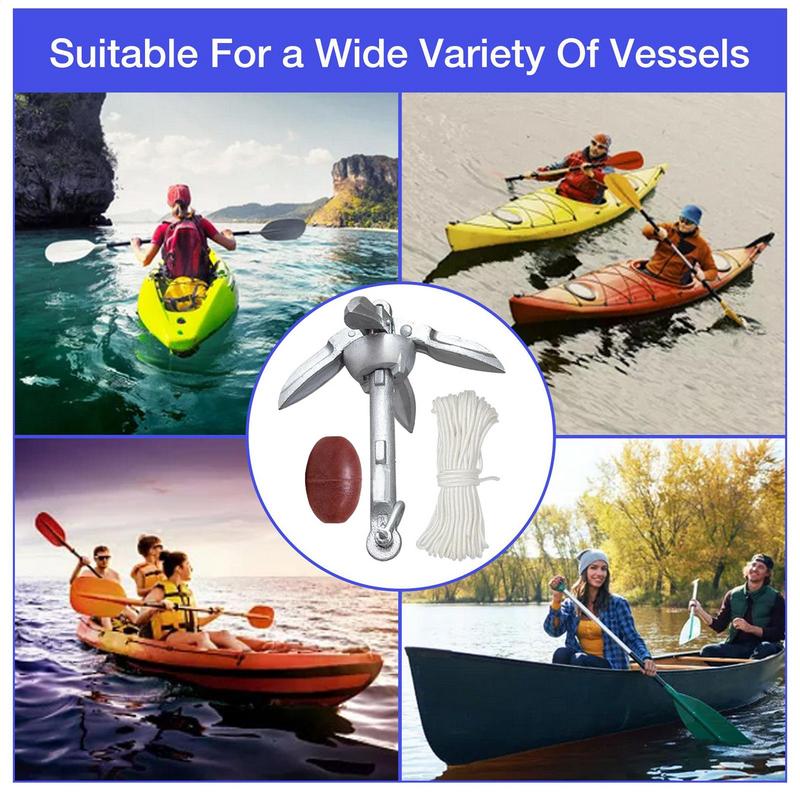 Canoe Anchoring Compact Kayak  - Fishing Kayak Anchor recensione e prezzo