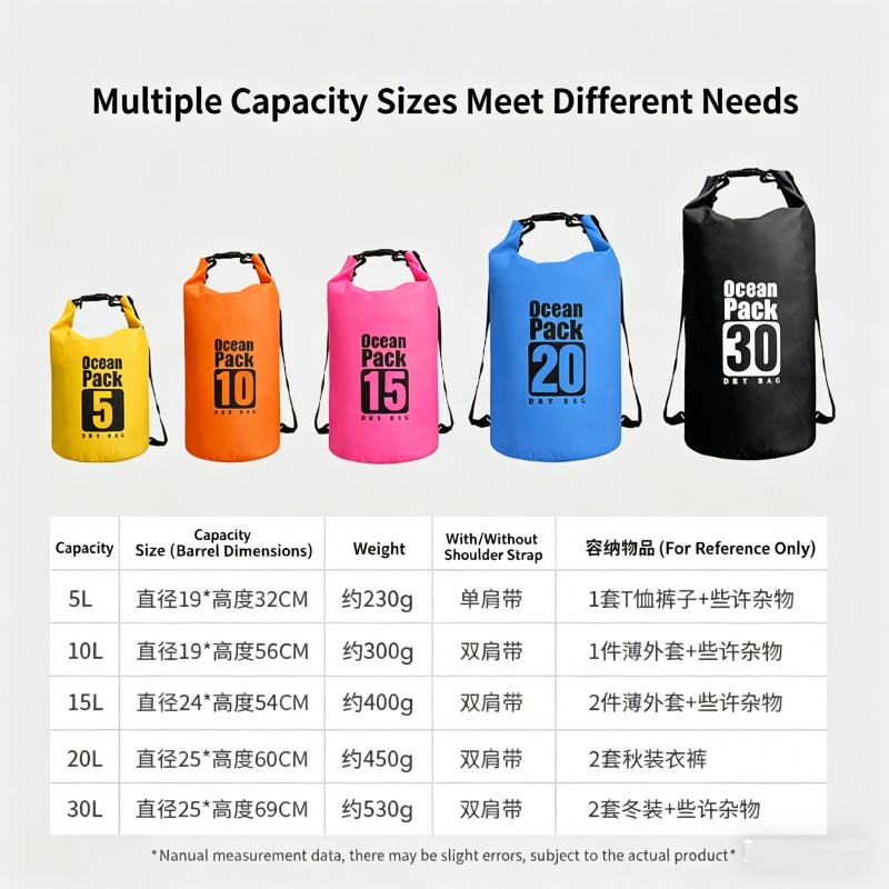 Swimming Waterproof Dry Bag 5L - Fishing Kayak Storage Bag recensione e prezzo
