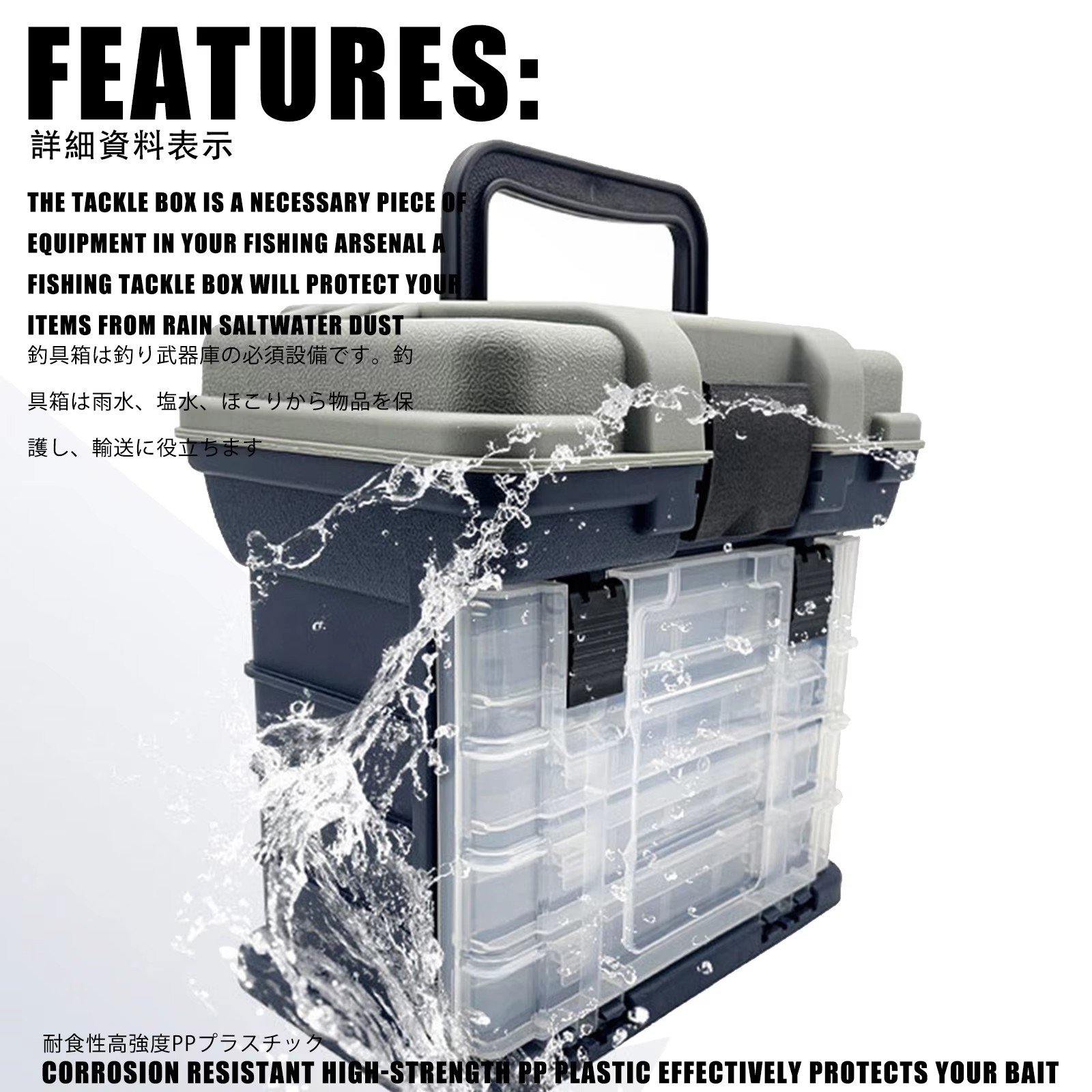 2025 Multifunction Big Lure Fi - Fishing Kayak Crate recensione e prezzo