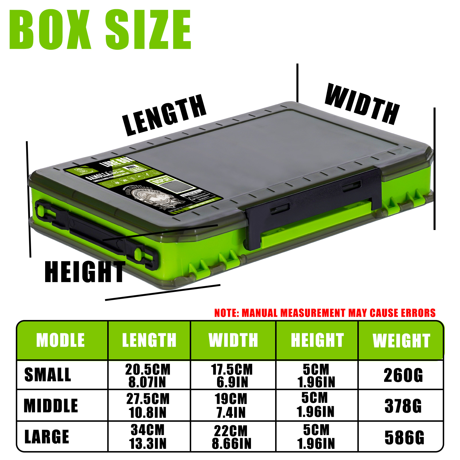 Double Sided Lure Baits Box Fi - Fishing Kayak Crate recensione e prezzo
