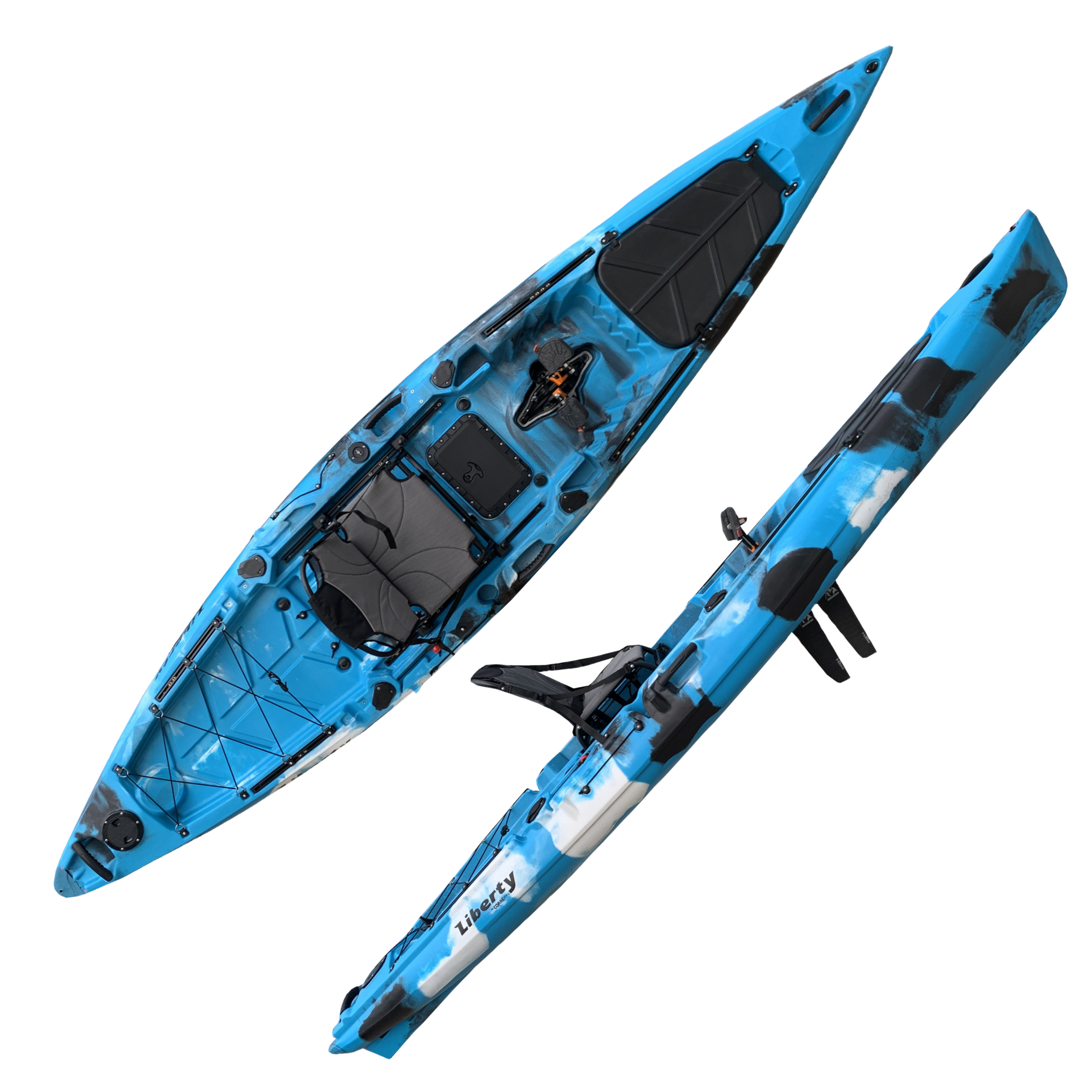 Zero Kayak New 4.15m One Perso - Fishing Kayak Pedal Drive recensione e prezzo