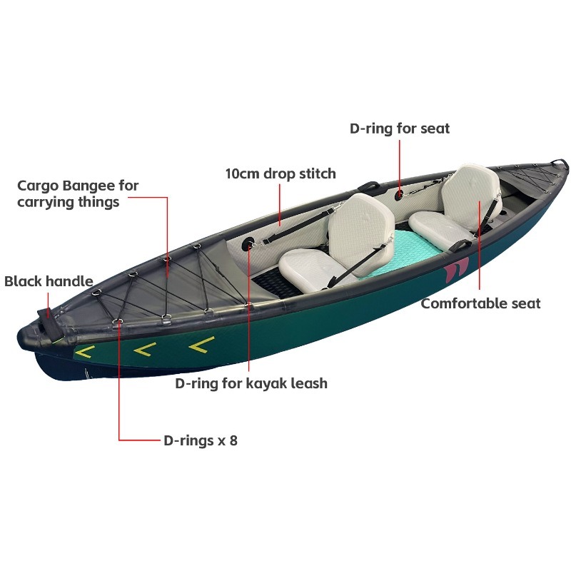 New Design 4.2m Portable Infla - Fishing Kayak Inflatable recensione e prezzo