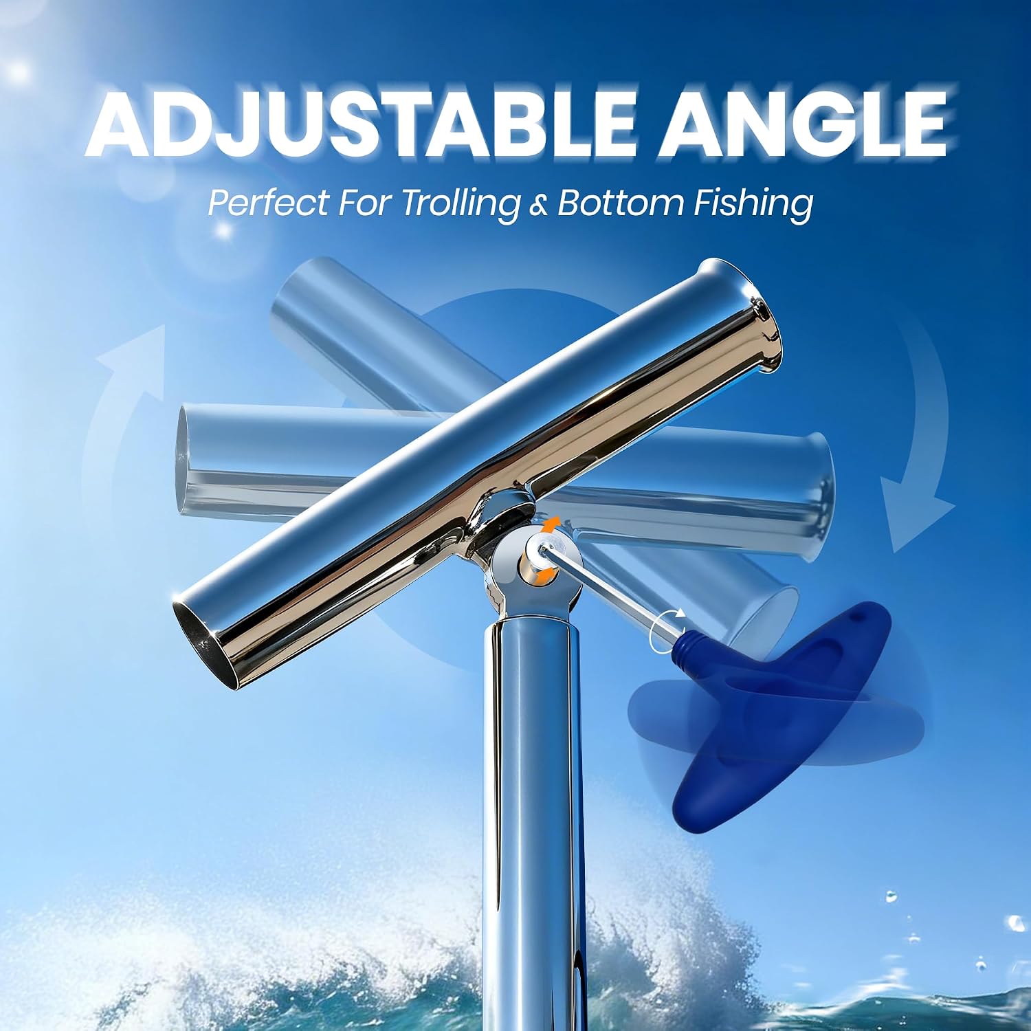 2-Pack Stainless Steel Outrigg - Fishing Kayak Rod Holder recensione e prezzo