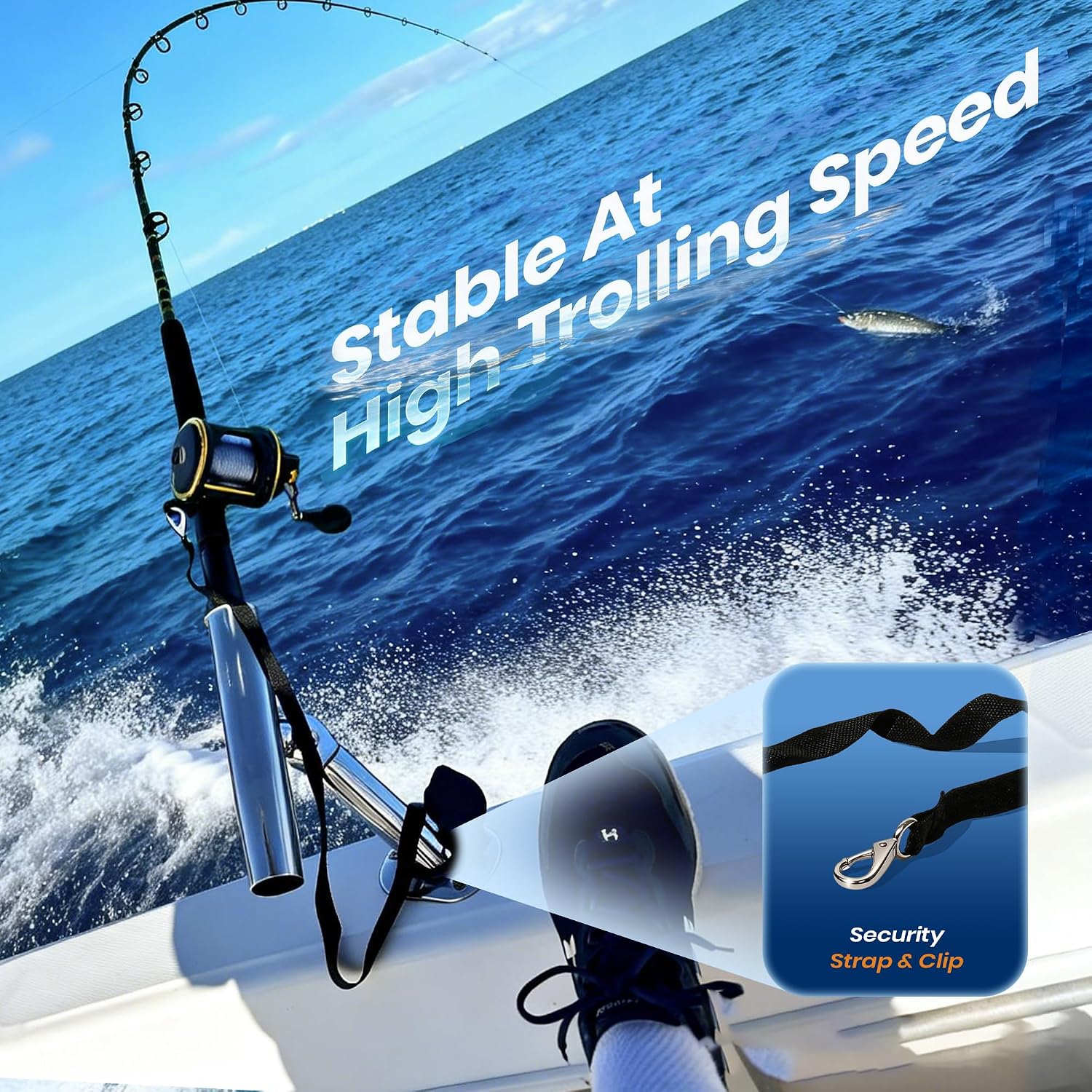 2-Pack Stainless Steel Outrigg - Fishing Kayak Rod Holder recensione e prezzo