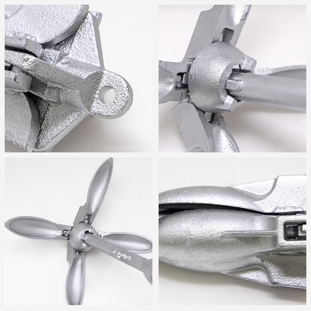 0.7KG 1.5KG Grapnel Anchor wit - Fishing Kayak Anchor recensione e prezzo