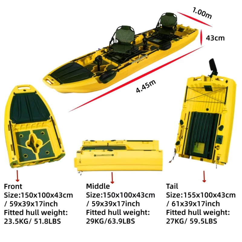 Airo Popular Modular 10ft/14ft - Fishing Kayak Sit In recensione e prezzo