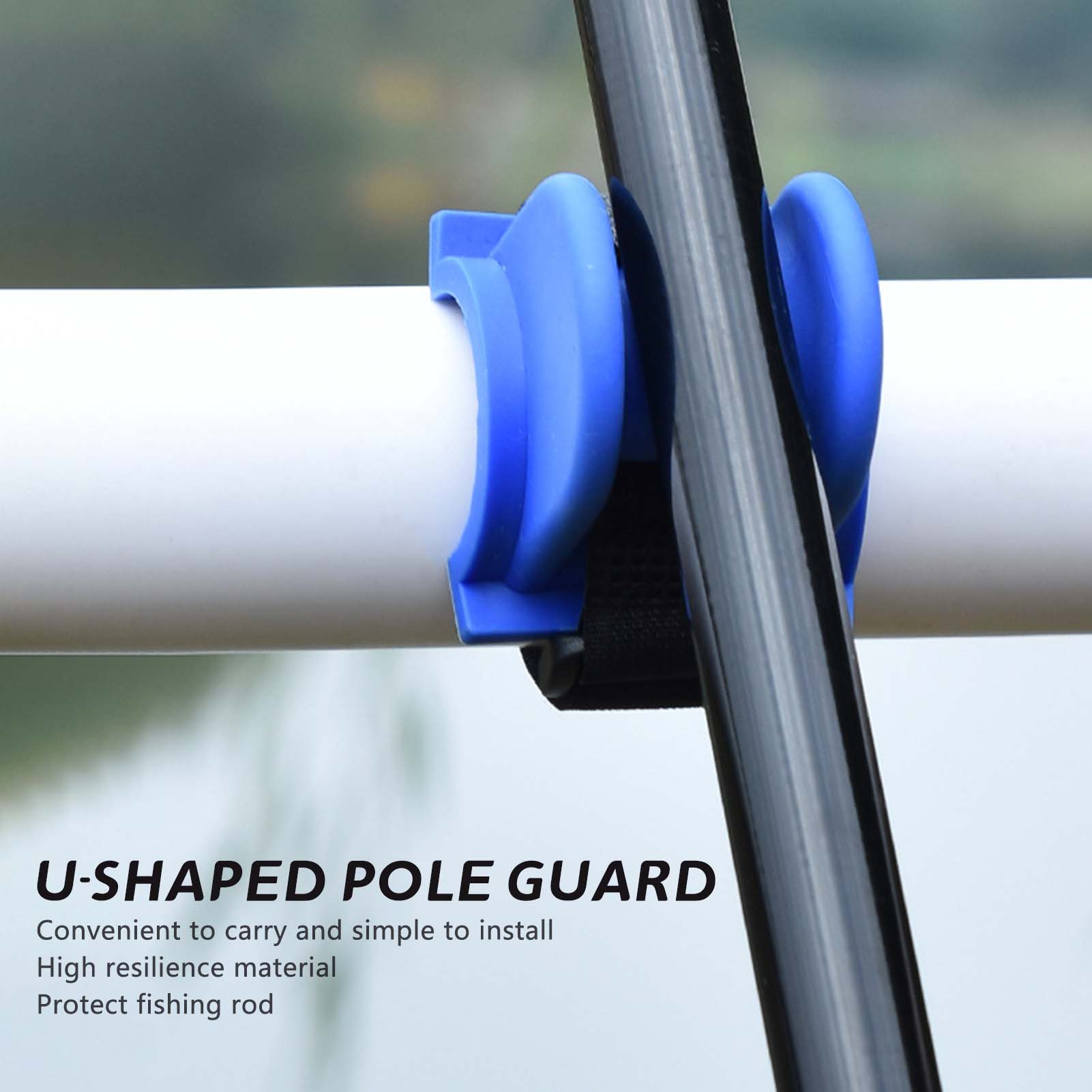 U-Shaped Boat Fishing Rod Hold - Fishing Kayak Rod Holder recensione e prezzo