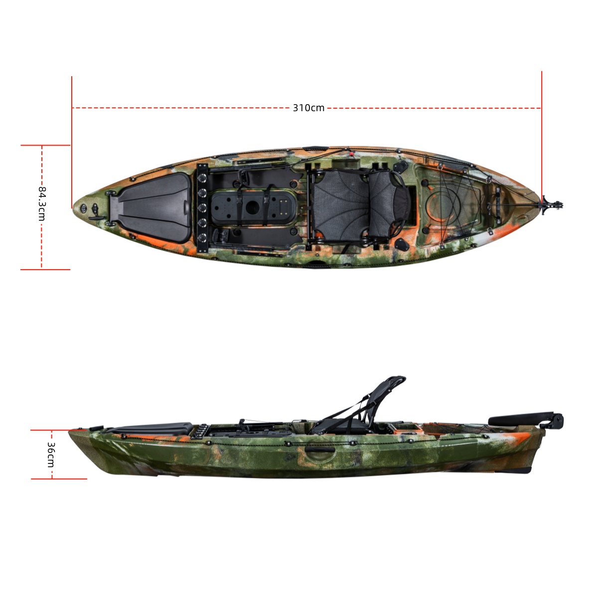 First-class Single Fishing Kay - Fishing Kayak Rod Holder recensione e prezzo