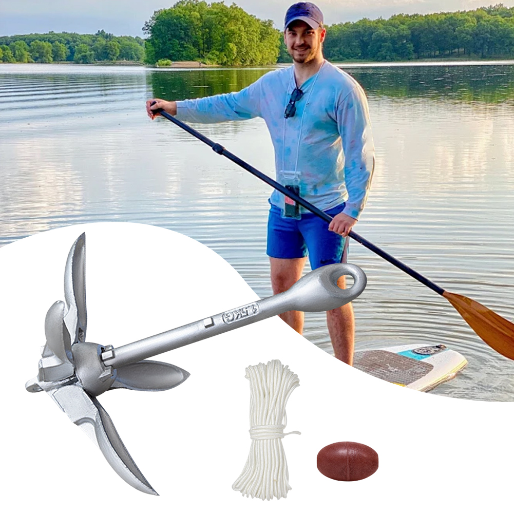 0.7/1.5KG Grapnel Anchor with  - Fishing Kayak Anchor recensione e prezzo