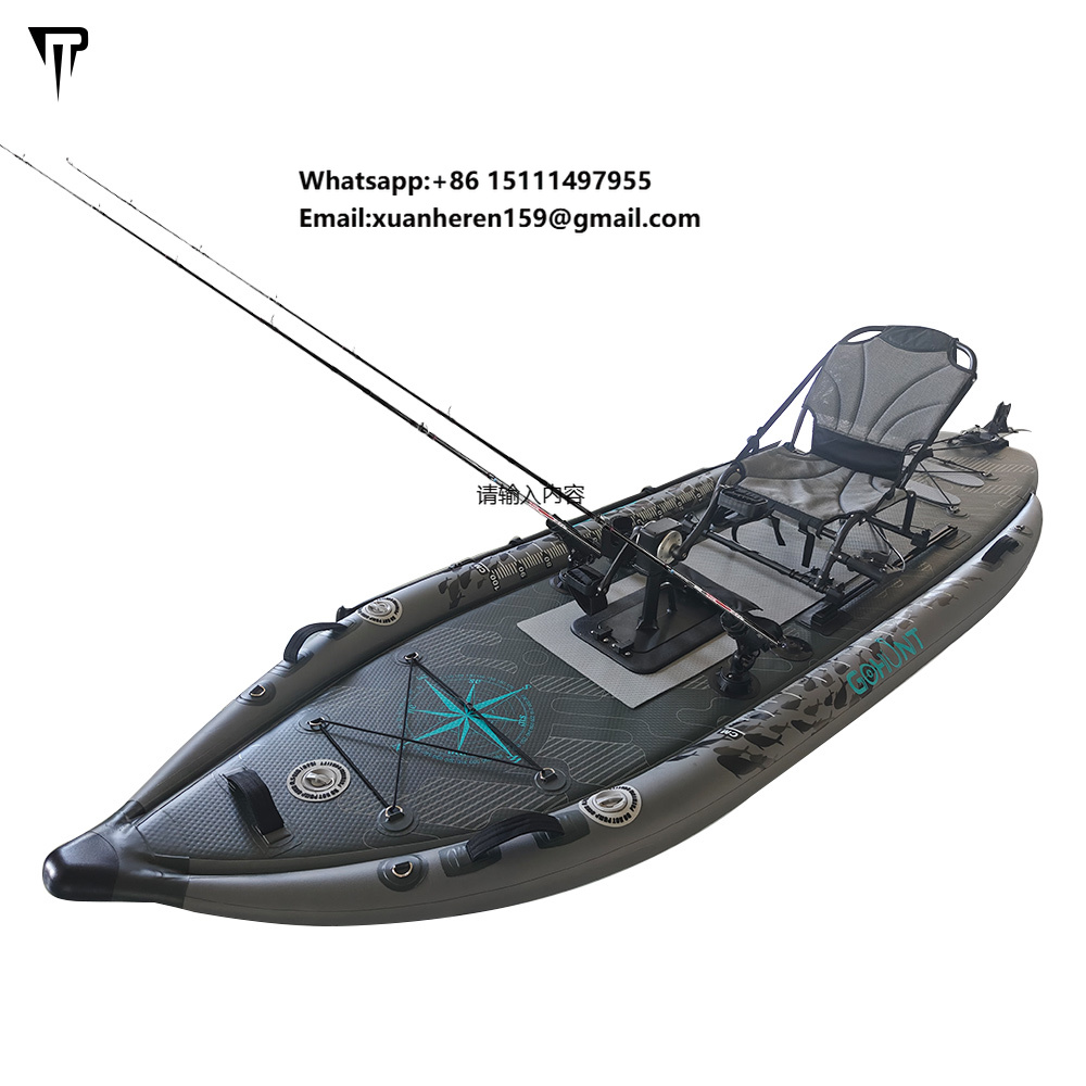 JTRDA 2024 New Inflatable Kaya - Fishing Kayak Pedal Drive recensione e prezzo
