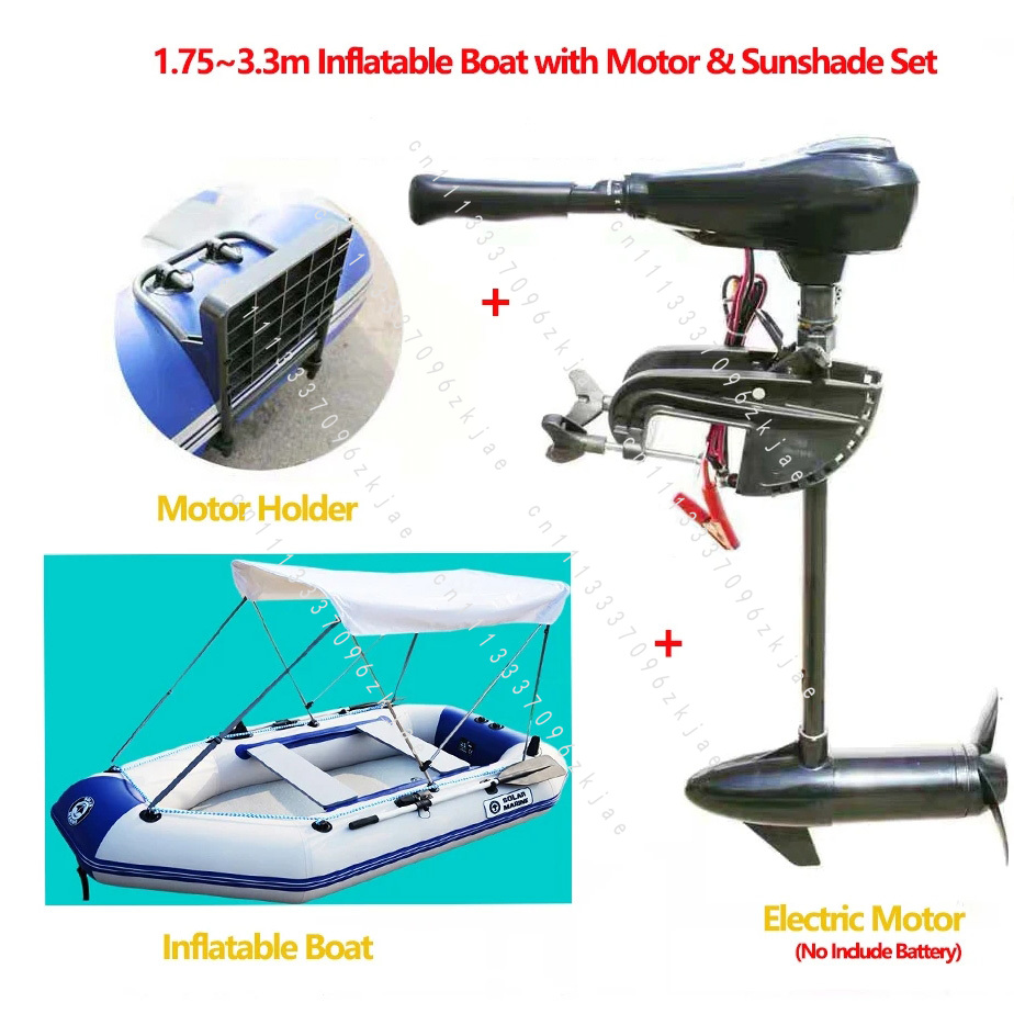 1.75~3.3m Inflatable Boat with - Fishing Kayak Inflatable recensione e prezzo