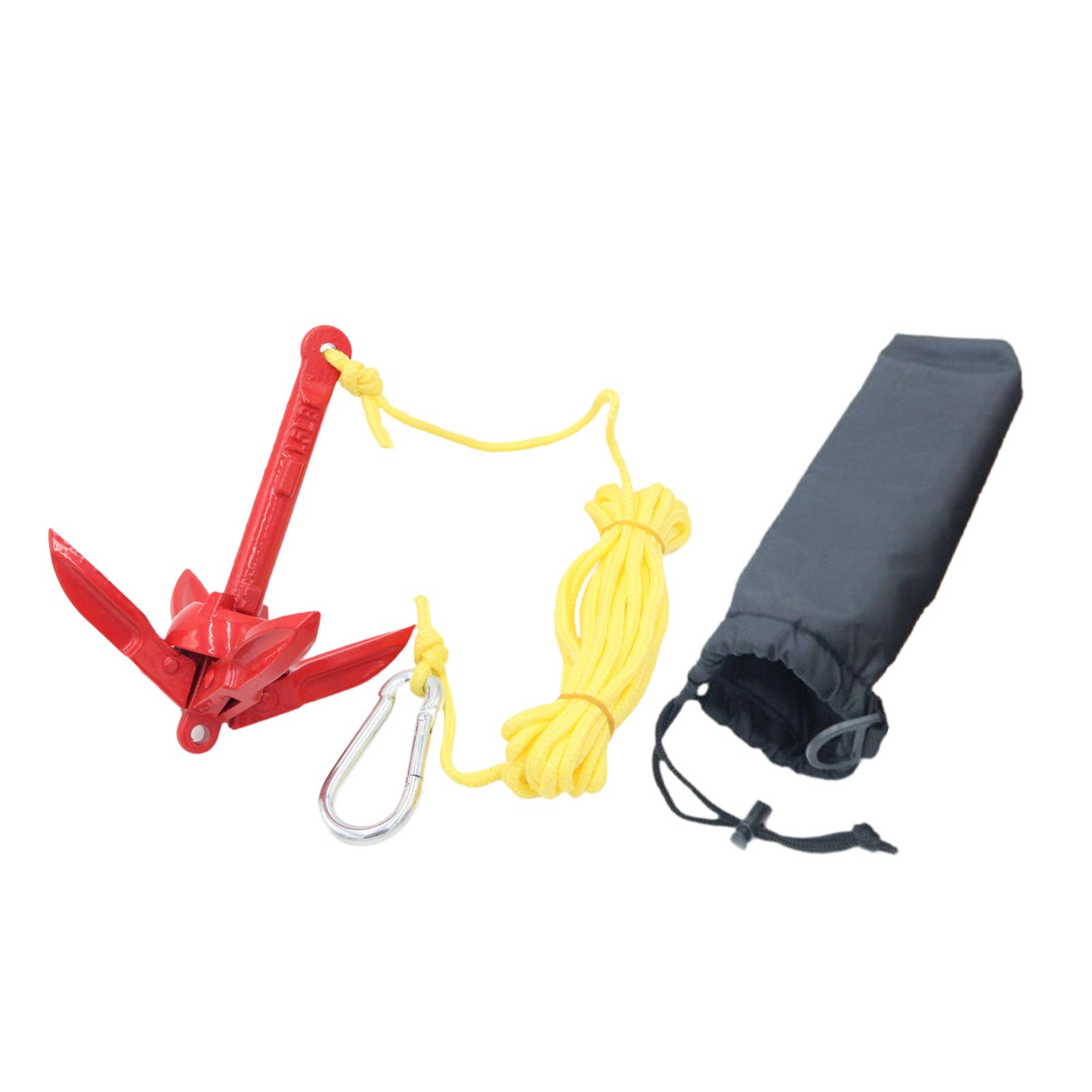 Carbon Steel Folding Boat Anch - Fishing Kayak Anchor recensione e prezzo